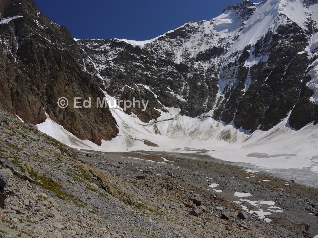 The Rottal and north face of the Gletscherhorn (3983 M.)