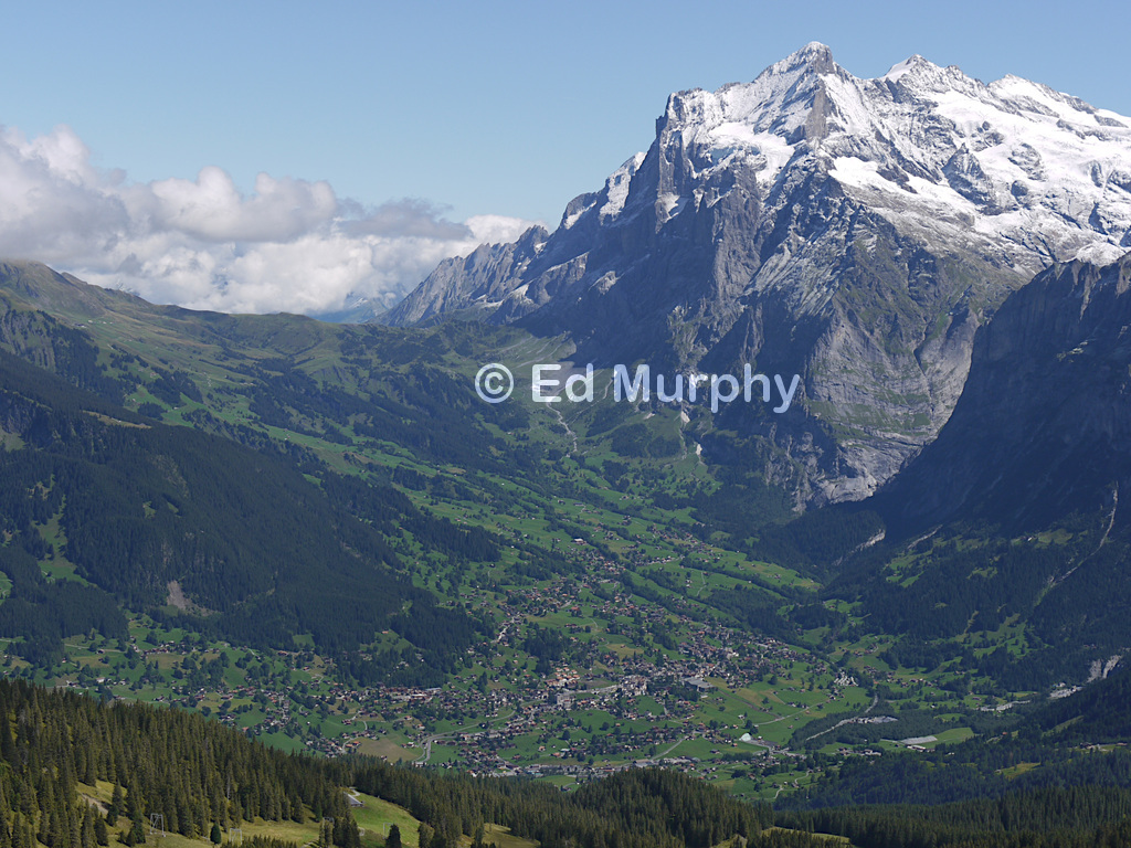 Grindelwald and the Wetterhorn