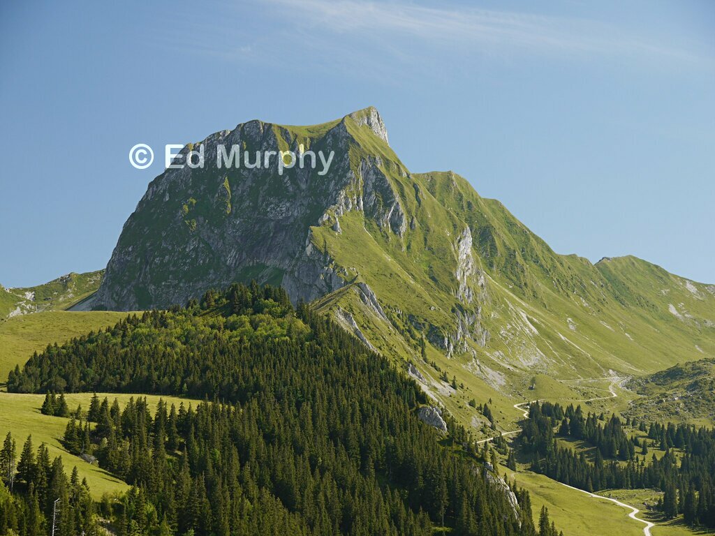 The Gantrisch from the Gurnigel road