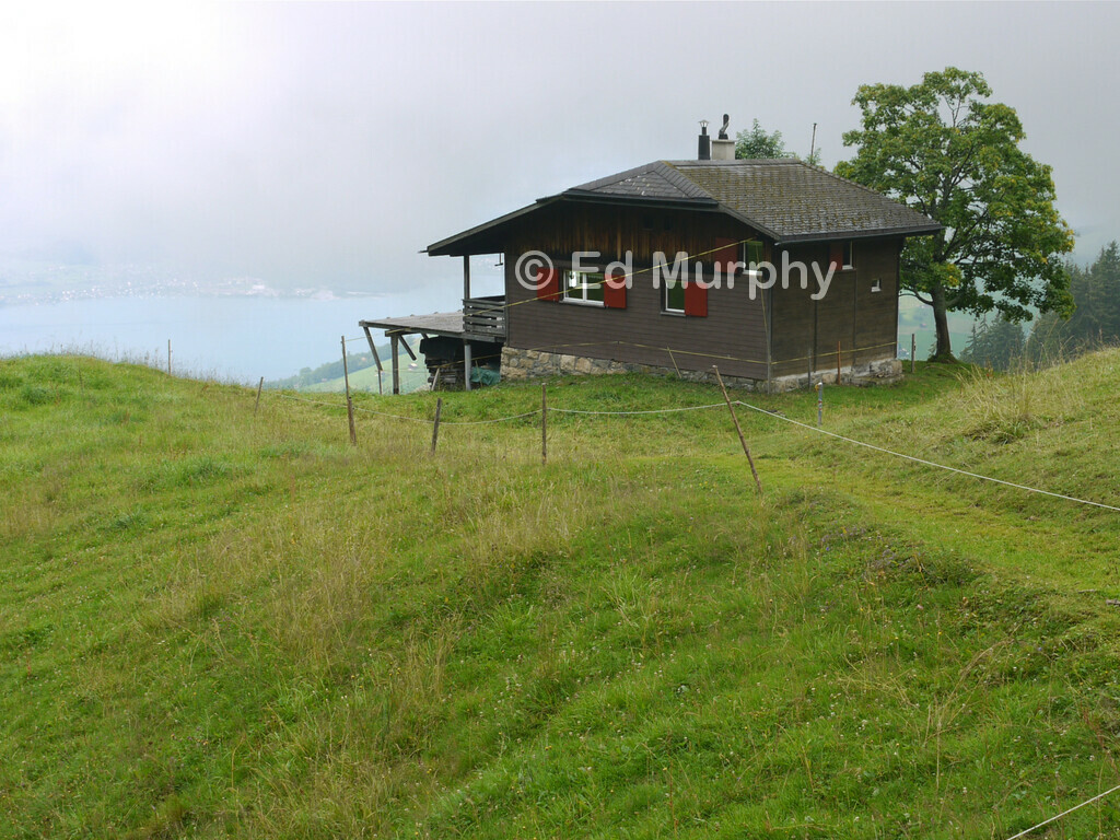 A chalet at the foot of the Sigriswiler Rothorn