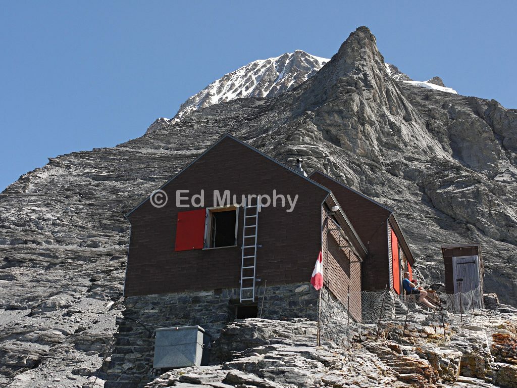 The Guggi Hut and the snows of the M&ouml;nch
