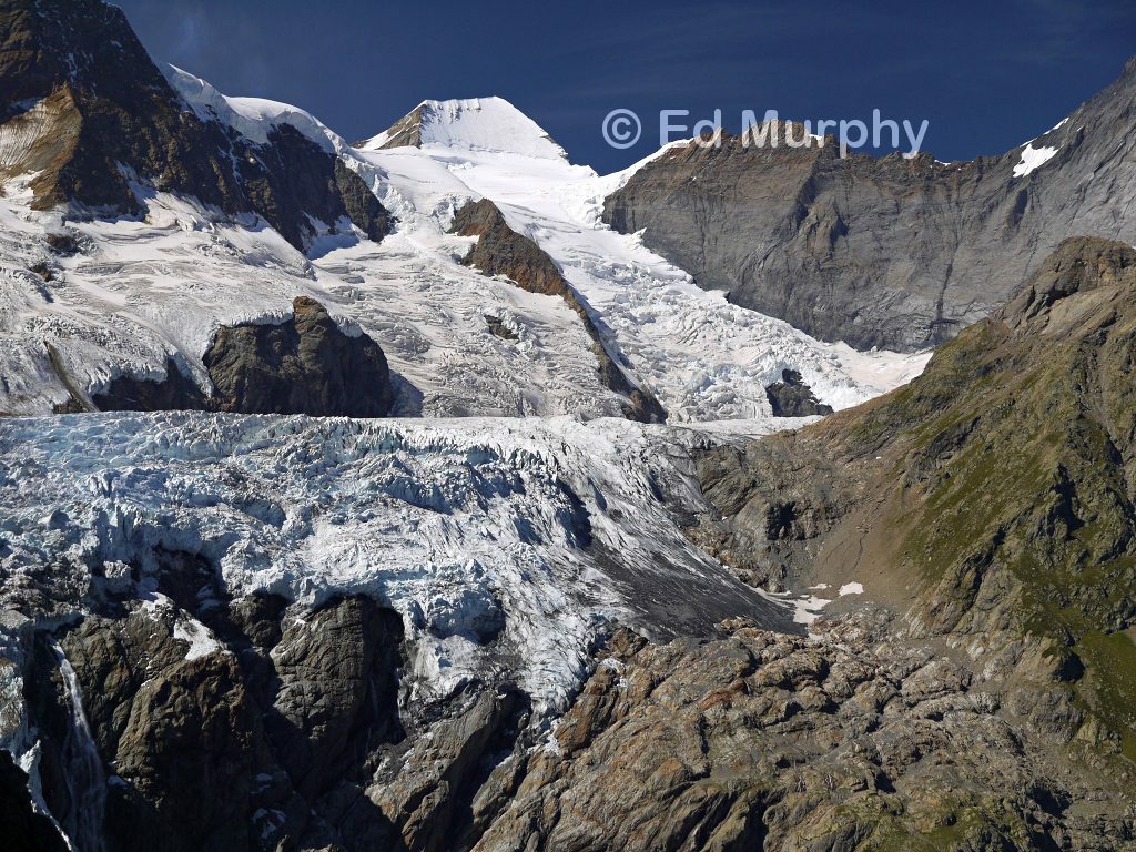 The M&ouml;nch from the Schreckhorn Hut track