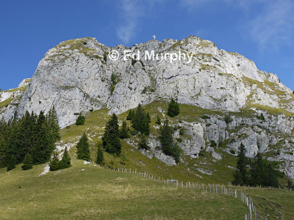 The Dent de Broc from the Col des Combes