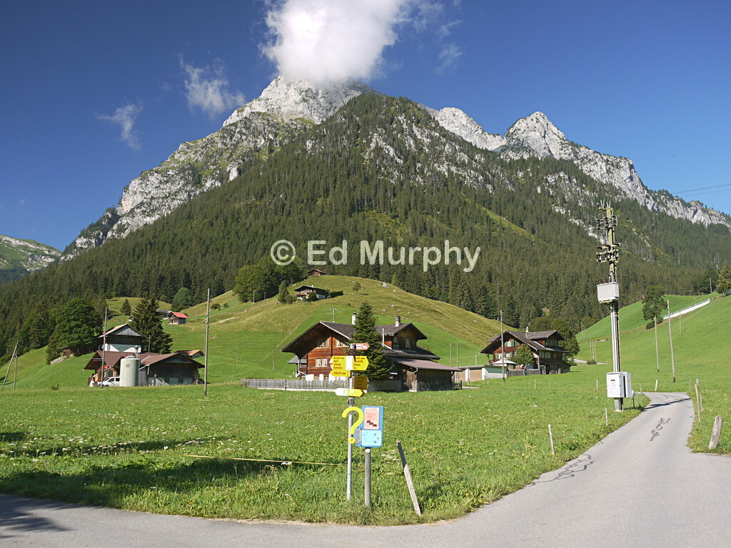 The Seehorn from Schwanden in the Diemtigtal