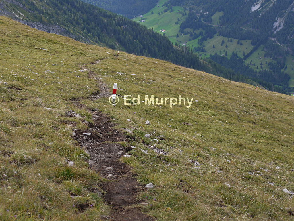 Monotonous conditions on the way to the Wiriehorn