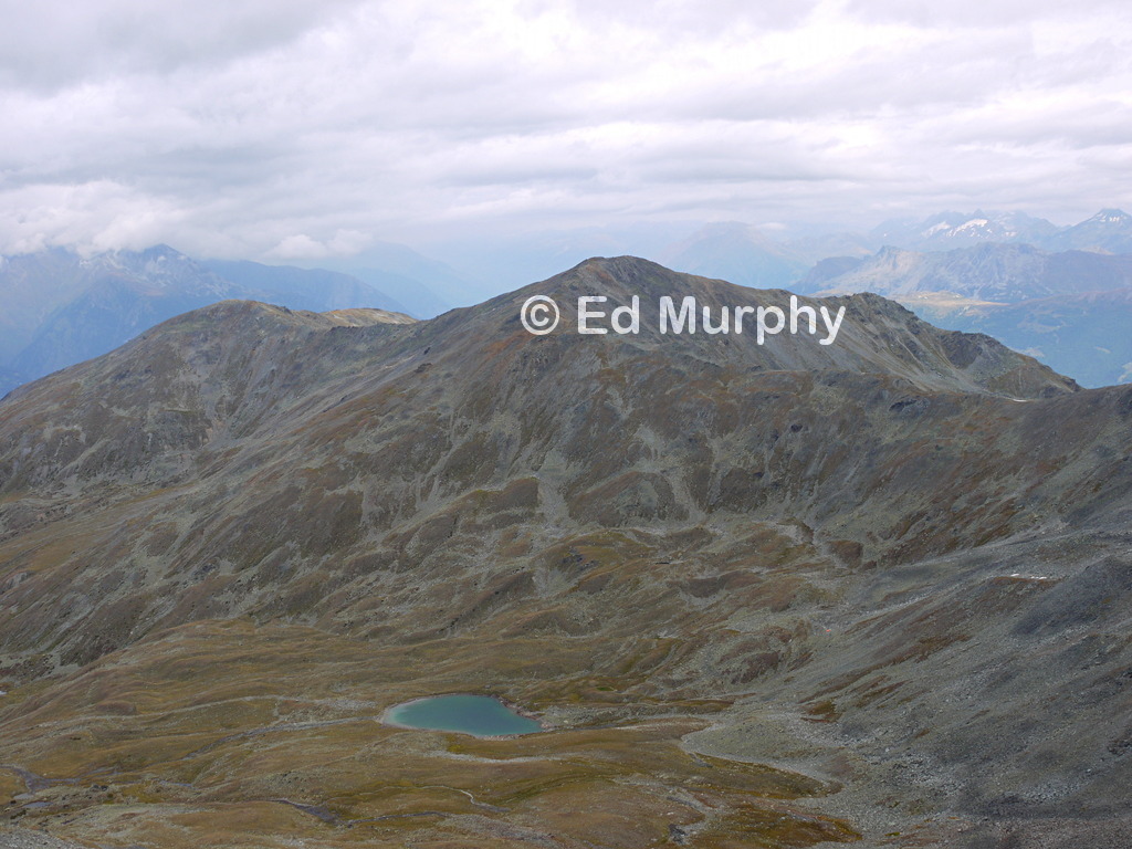 The Augstbordhorn and the upper Ginals Valley
