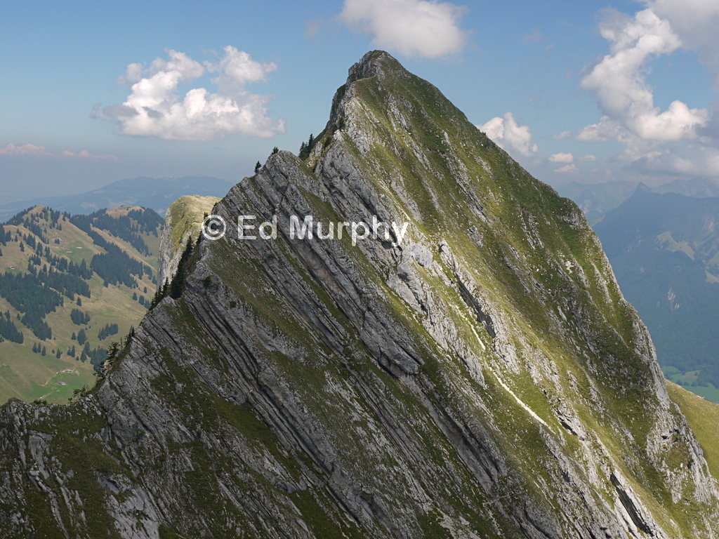 The Grand Sex peak seen from the Dent de Lys