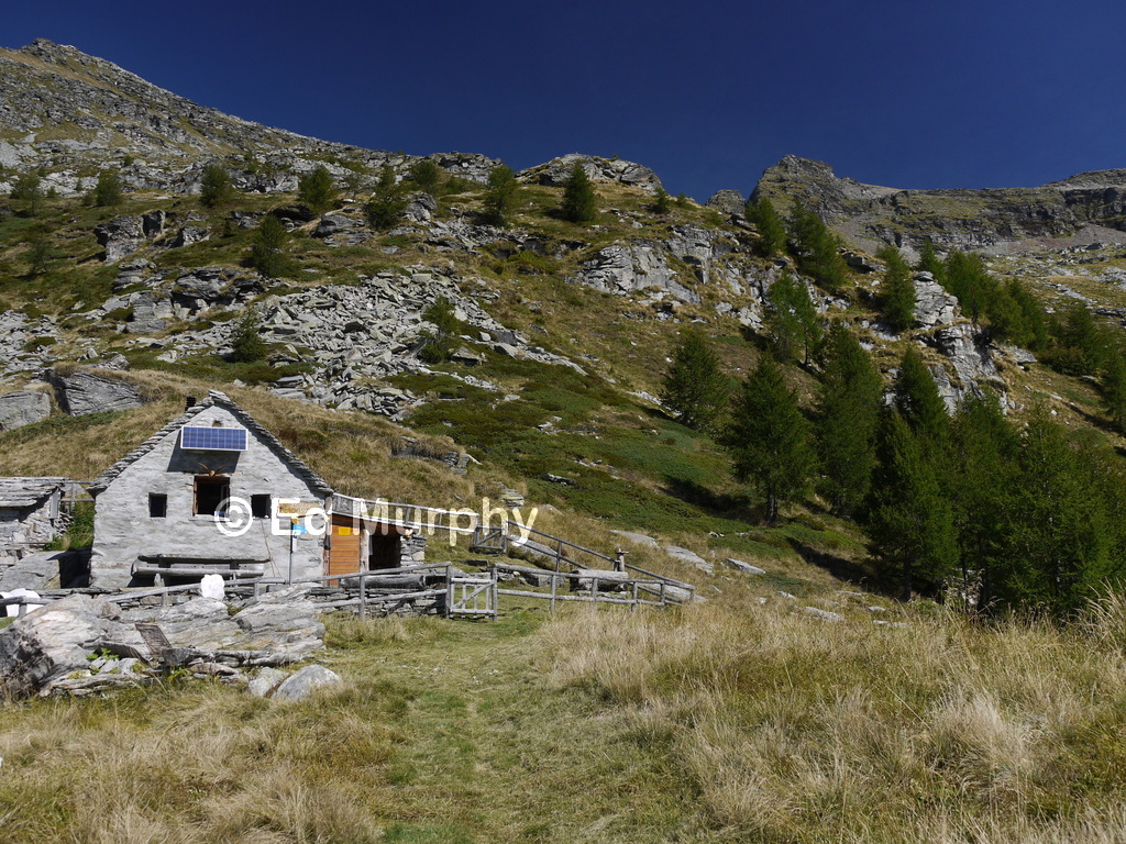 Rifugio Alpe Costa in the Valle Verzasca