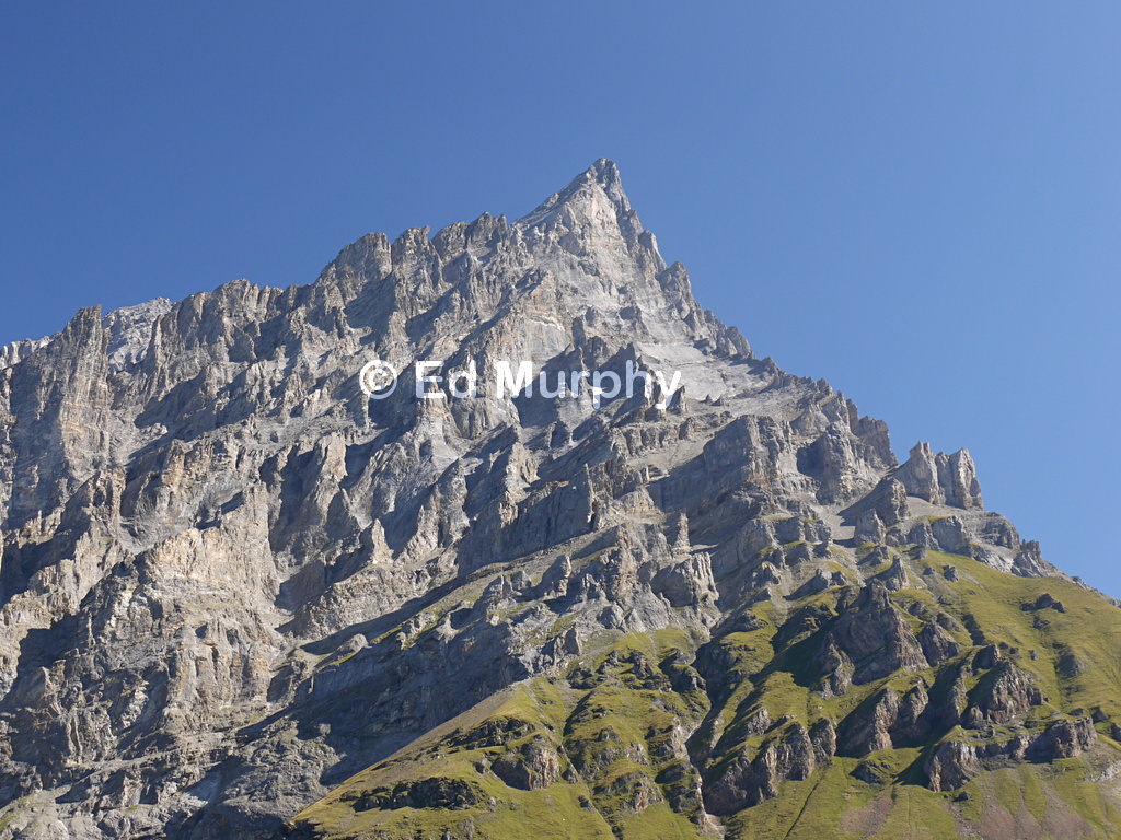 The knobbly south face of the Doldenhorn
