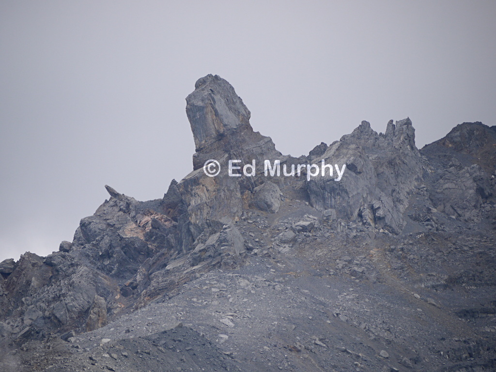 A telephoto view of the Spitzstein