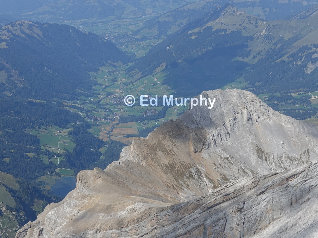 The Hahnenschritthorn and the Lauenen Valley