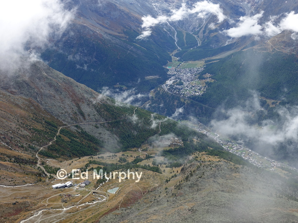 The Kreuzboden lift station, Saas Fee and Saas Grund