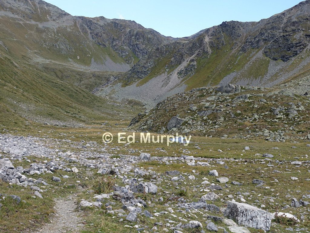 The track along the Val Sesvenna